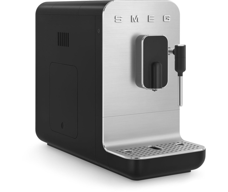 Smeg BCC02BLMEU volautomatische koffiemachine - mat zwart - retro jaren 50