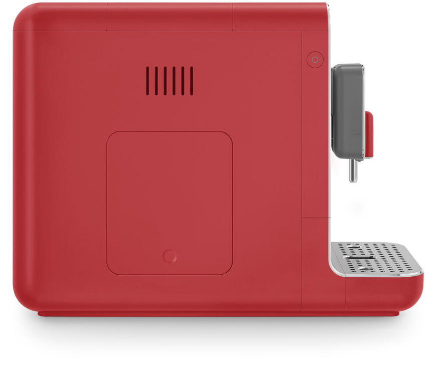 Smeg BCC02RDMEU volautomatische koffiemachine - mat rood - retro jaren 50