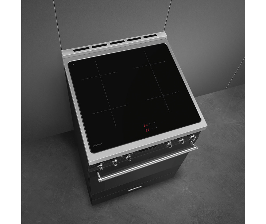 Smeg C6IPMBM2 inductie fornuis met pyrolyse - 60 cm