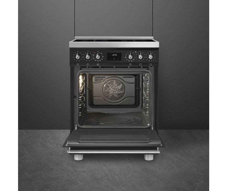 Smeg C6IPMBM2 inductie fornuis met pyrolyse - 60 cm
