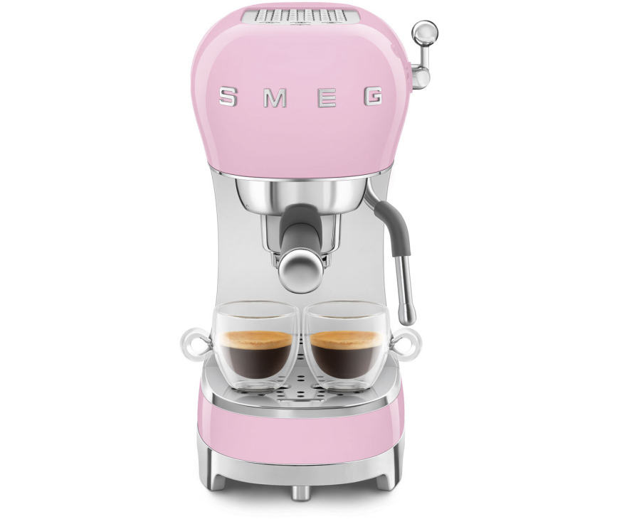 Smeg ECF02PKEU koffiemachine / espressomachine - roze