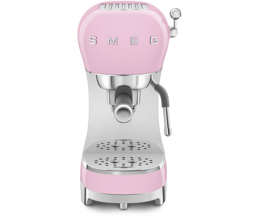 SMEG koffiemachine roze ECF02PKEU