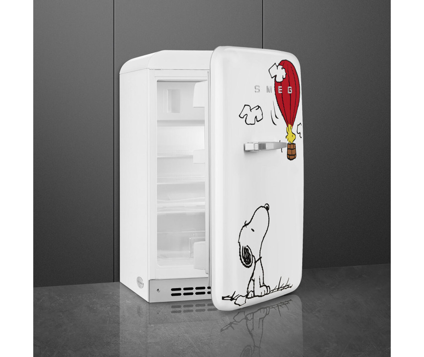 Smeg FAB10RDSN5 koelkast wit - Snoopy