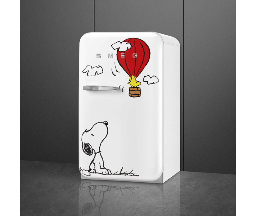 Smeg FAB10RDSN5 koelkast wit - Snoopy