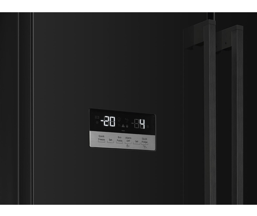 Smeg FQ55FNDE side-by-side koelkast - zwart