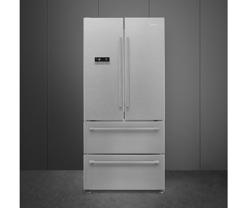 Smeg FQ55FXDE side-by-side koelkast - rvs-look