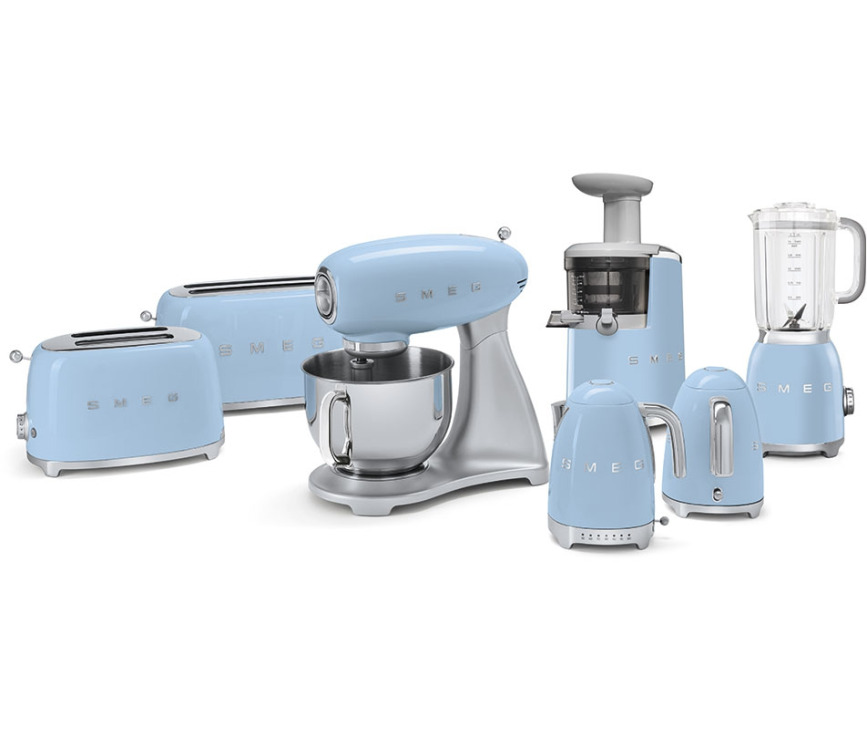 Smeg TSF01PBEU broodrooster blauw