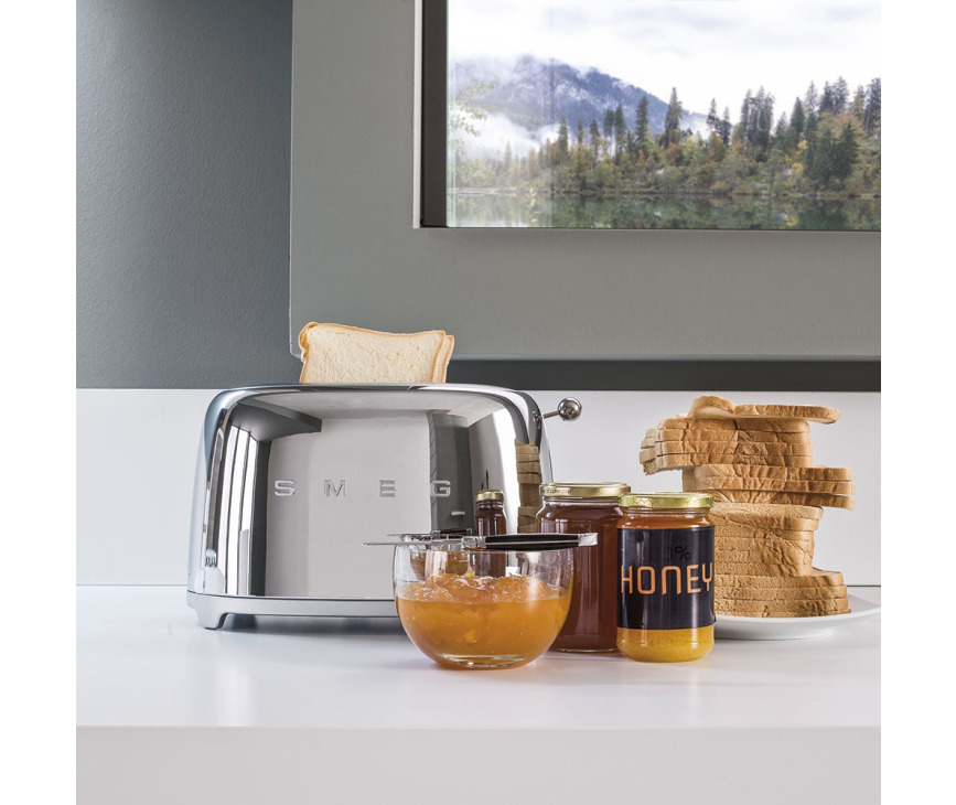 Smeg TSF01SSEU broodrooster chroom