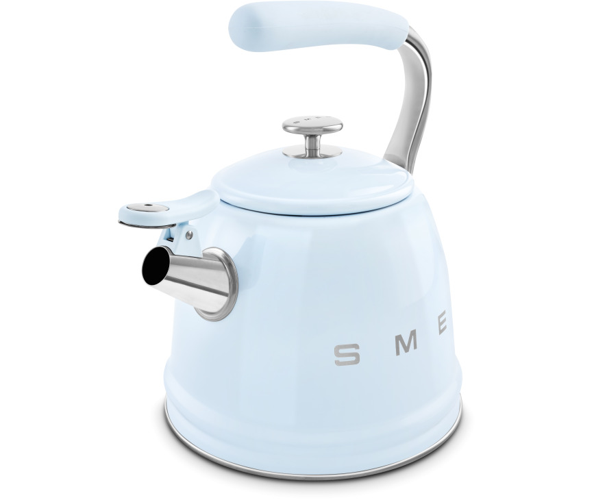 Smeg WKF01PB fluitketel - jaren 50 - pastelblauw
