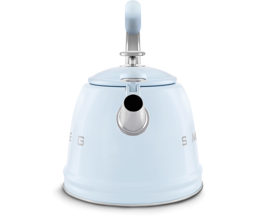 Smeg WKF01PB fluitketel - jaren 50 - pastelblauw