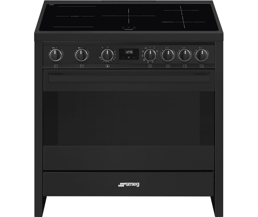 SMEG fornuis inductie antraciet B95IMAN9