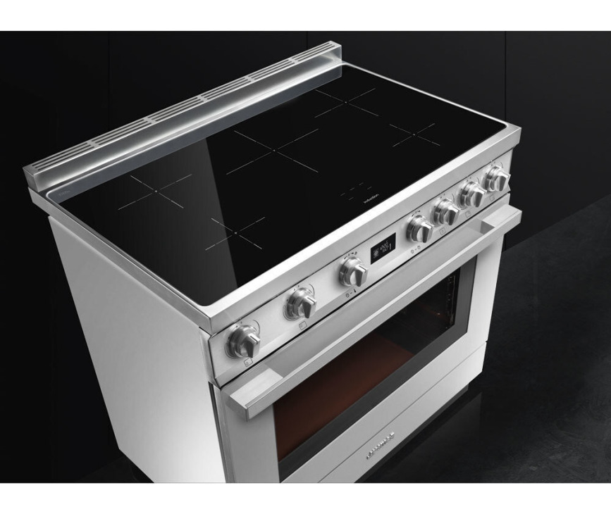 Smeg CPF9IPX inductie fornuis - roestvrijstaal