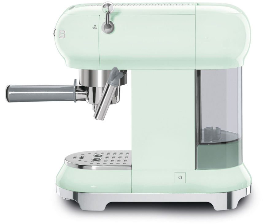 Smeg ECF01PGEU espresso koffiemachine - watergroen