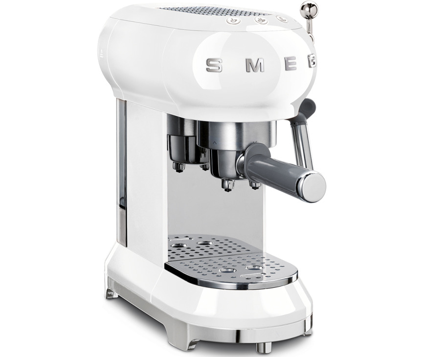Smeg ECF01WHEU espresso koffiemachine - wit