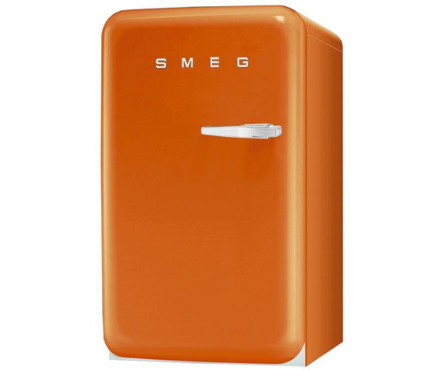 SMEG koelkast tafelmodel oranje FAB10LOR5