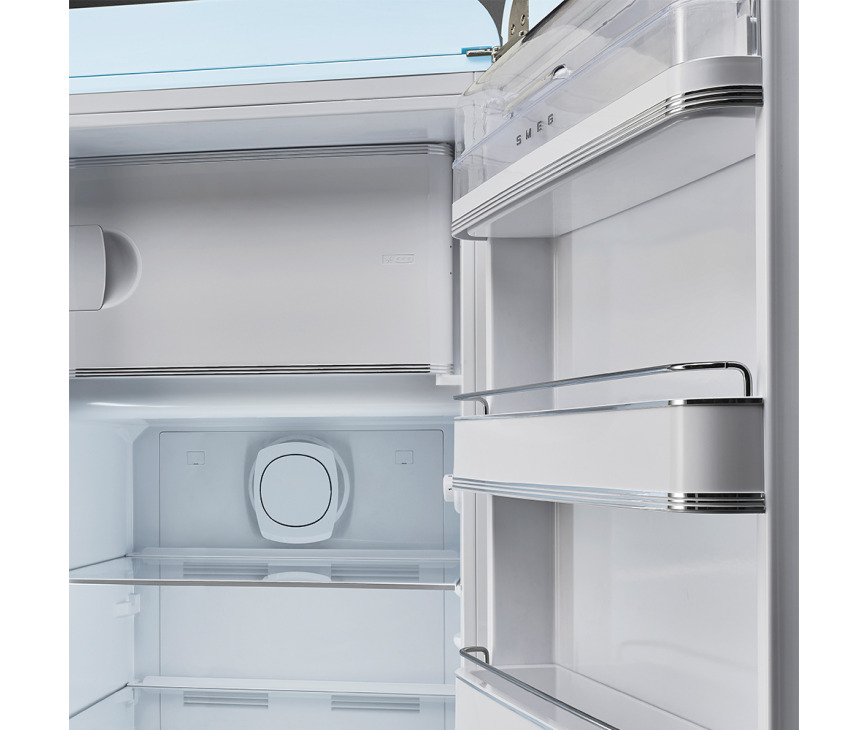 Deurbakken in de Smeg FAB28RPB5 koelkast blauw - rechtsdraaiend