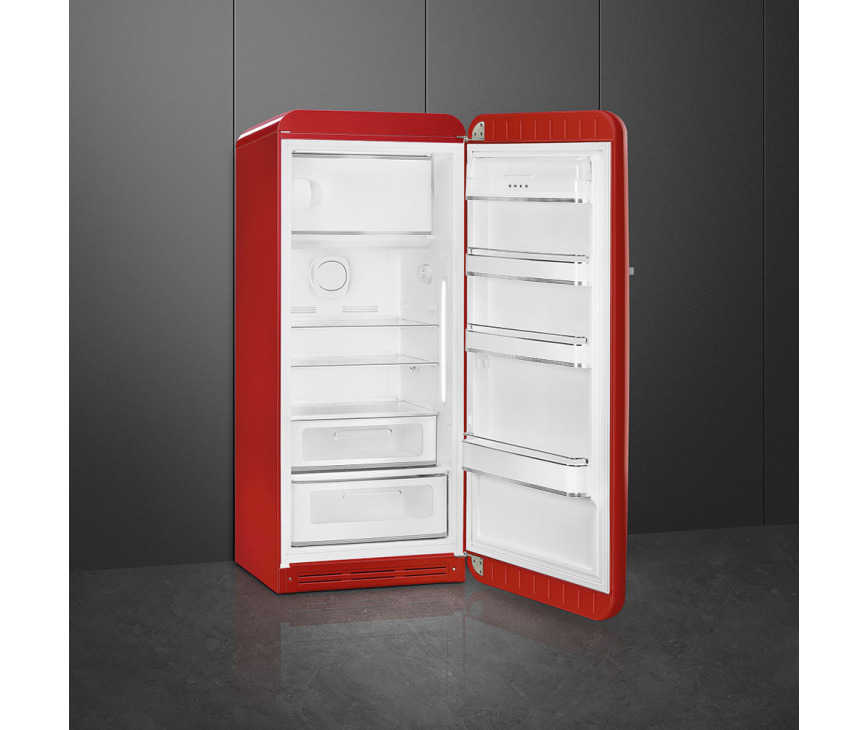 Smeg FAB28RRD5 koelkast rood - rechtsdraaiend
