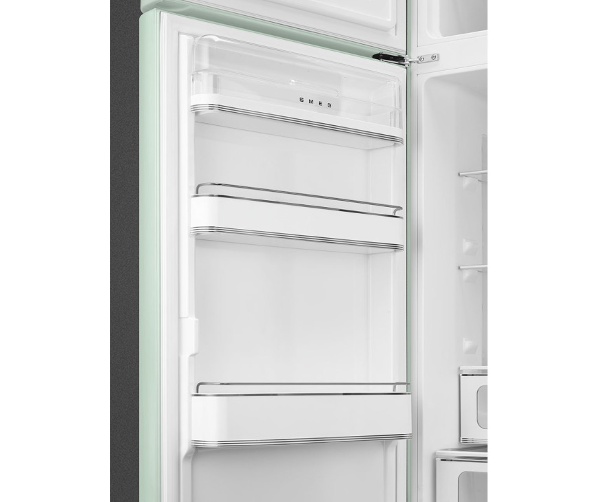 Smeg FAB30LPG5 linksdraaiende retro koelkast - water groen
