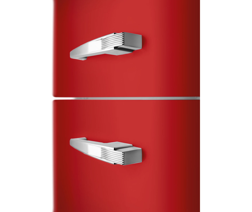 Smeg FAB30LRD5 retro jaren 50 koelkast - rood - linksdraaiend