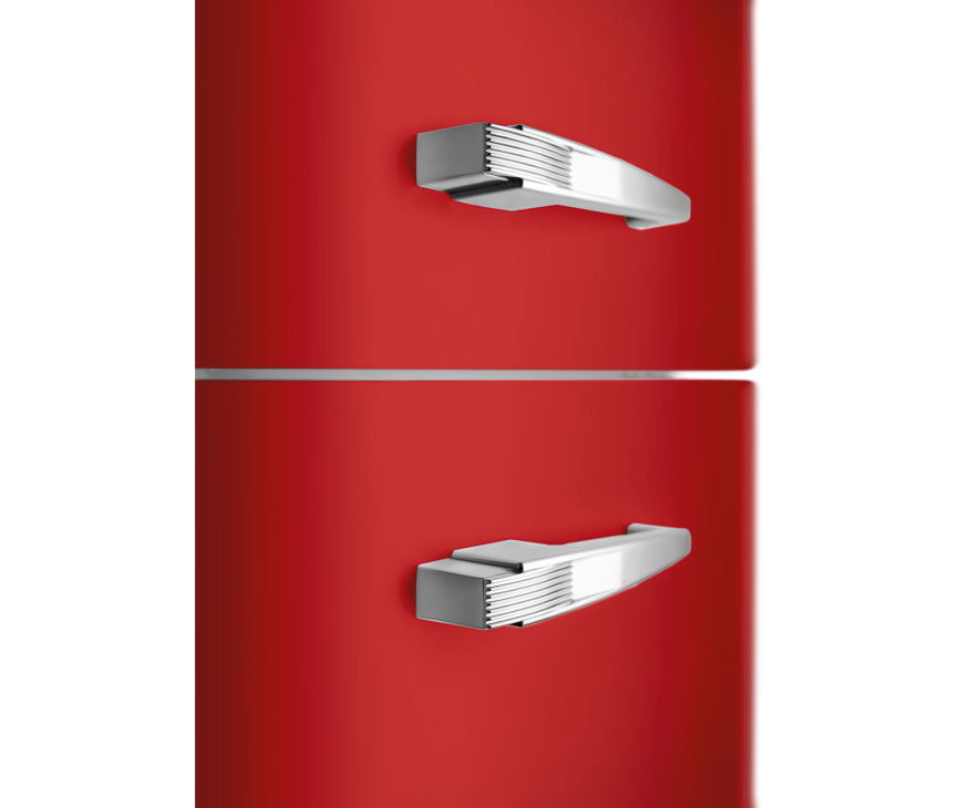 Smeg FAB30RRD5 retro jaren 50 koelkast - rood - rechtsdraaiend