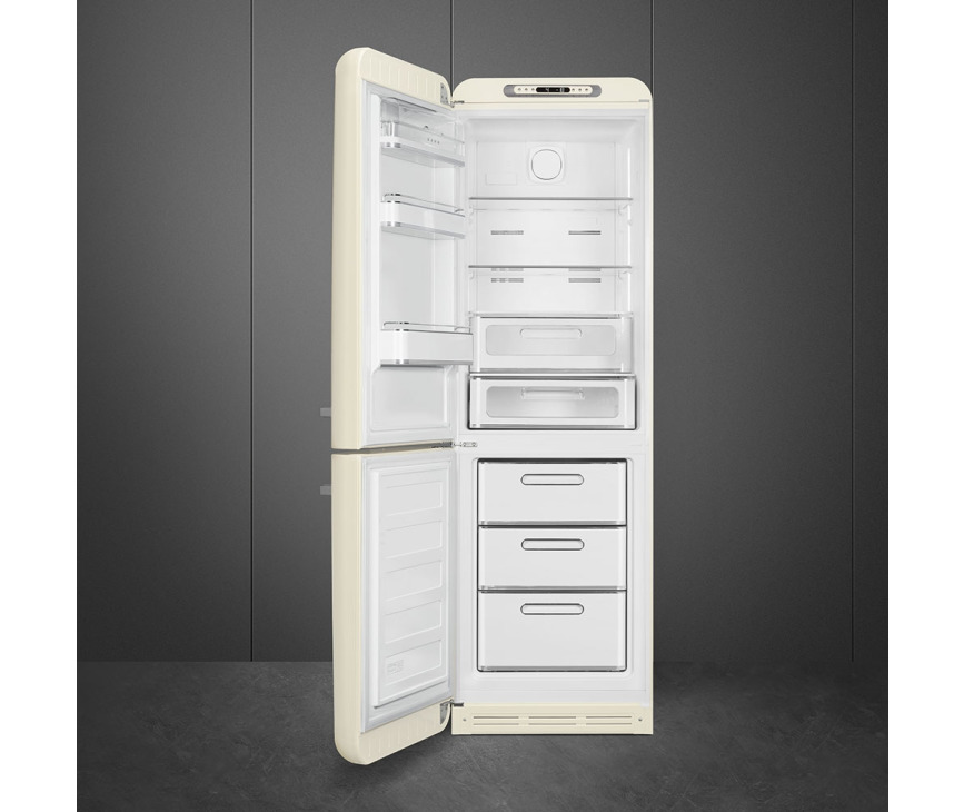 Smeg FAB32LCR5 koelkast crème - linksdraaiend