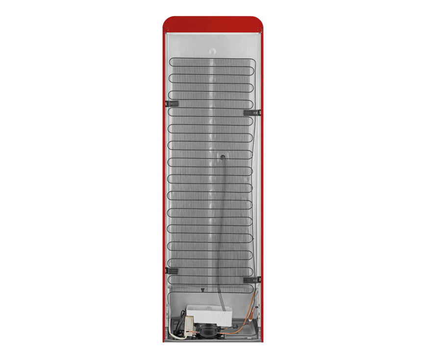 Smeg FAB32LRD5 retro jaren 50 koelkast - rood - linksdraaiend