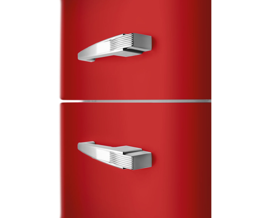Smeg FAB32LRD5 retro jaren 50 koelkast - rood - linksdraaiend