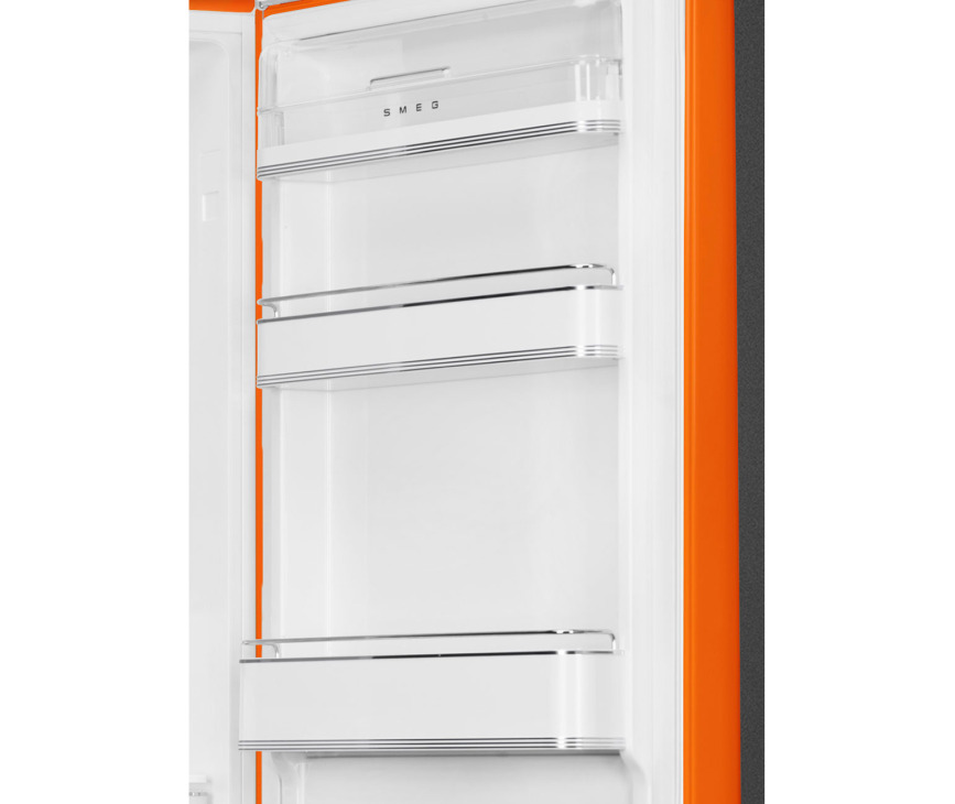 Smeg FAB32ROR5 retro jaren 50 koelkast oranje - rechtsdraaiend