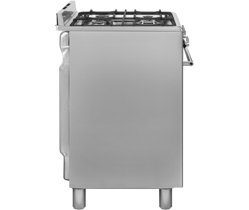 Smeg SNLK61MX9 gas fornuis - roestvrijstaal - 60 cm. breed