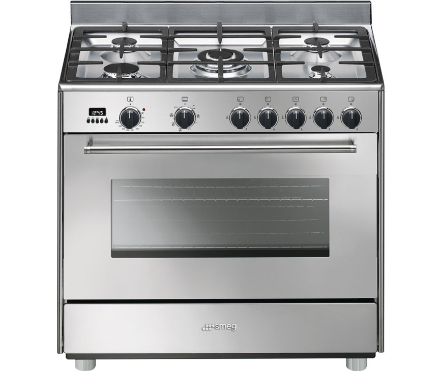 SMEG fornuis rvs SNLKP90DX9