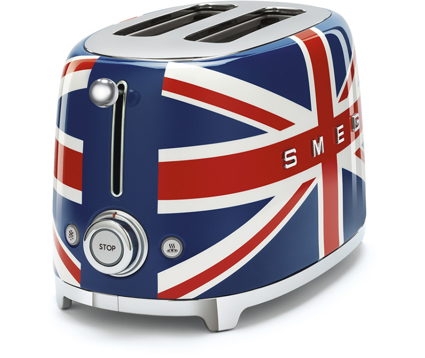 Smeg TSF01UJEU broodrooster - Union Jack
