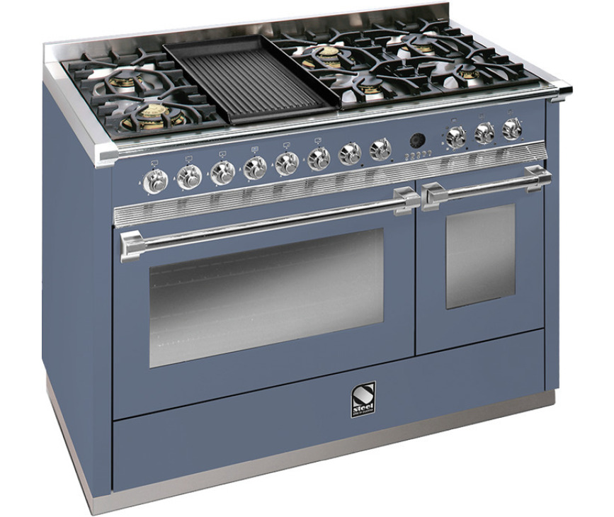Steel A12FF-6B Ascot gas fornuis - 120 cm breed