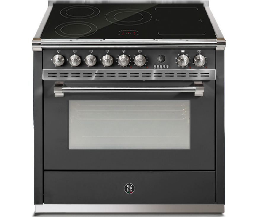Steel A9F-5FI Ascot inductie fornuis in de kleur Antraciet