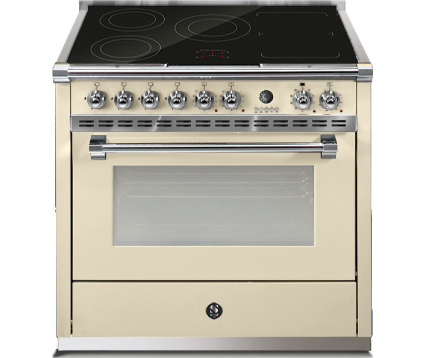 Steel A9F-5FI Ascot inductie fornuis in de kleur Crema