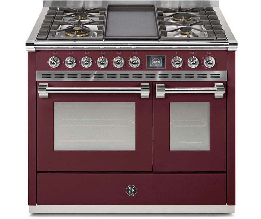 Steel AQ10SF-4T Ascot gas fornuis - 100 cm - combi-stoomoven