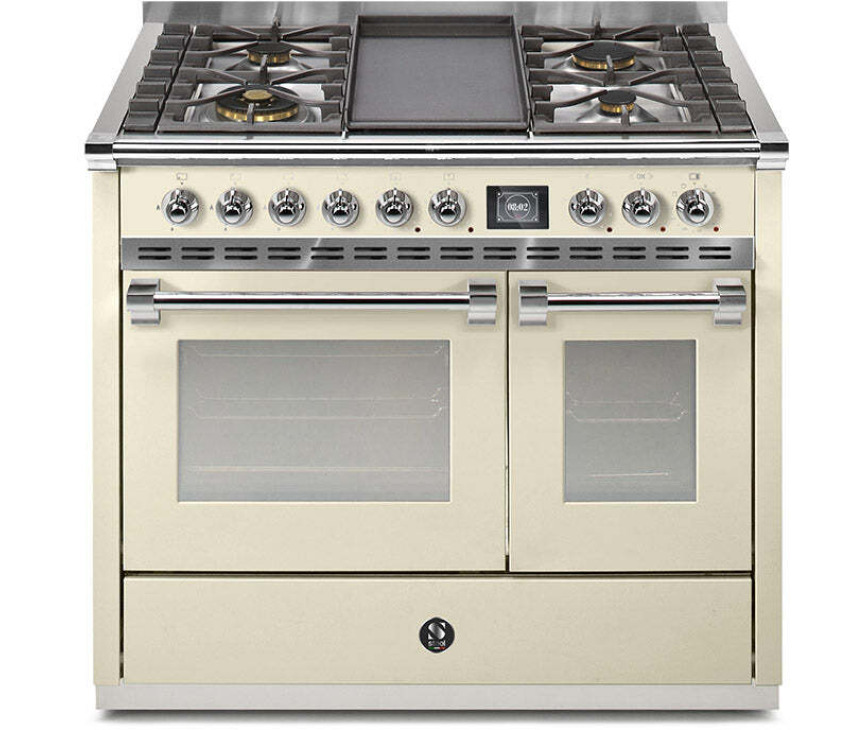 Steel AQ10SF-4T Ascot gas fornuis - 100 cm - combi-stoomoven
