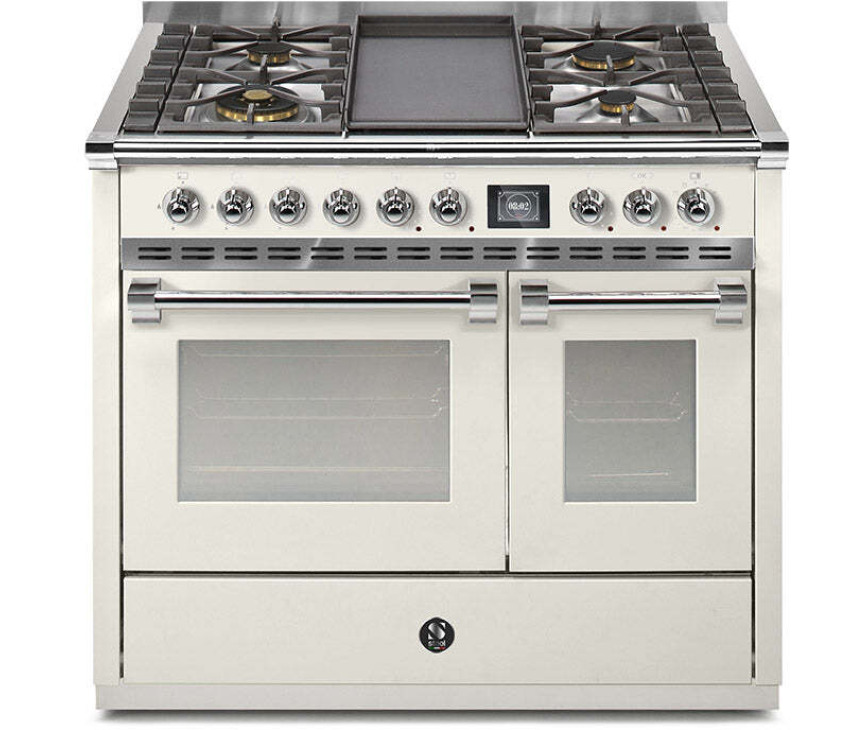 Steel AQ10SF-4T Ascot gas fornuis - 100 cm - combi-stoomoven