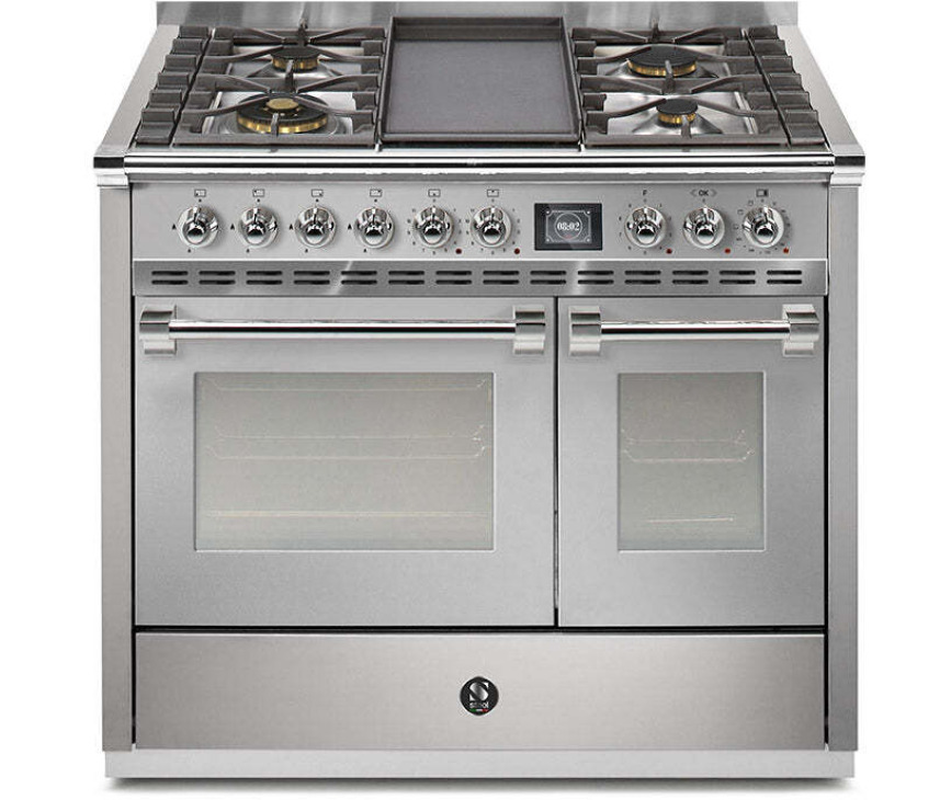 STEEL fornuis gas Ascot AQ10SF-4T