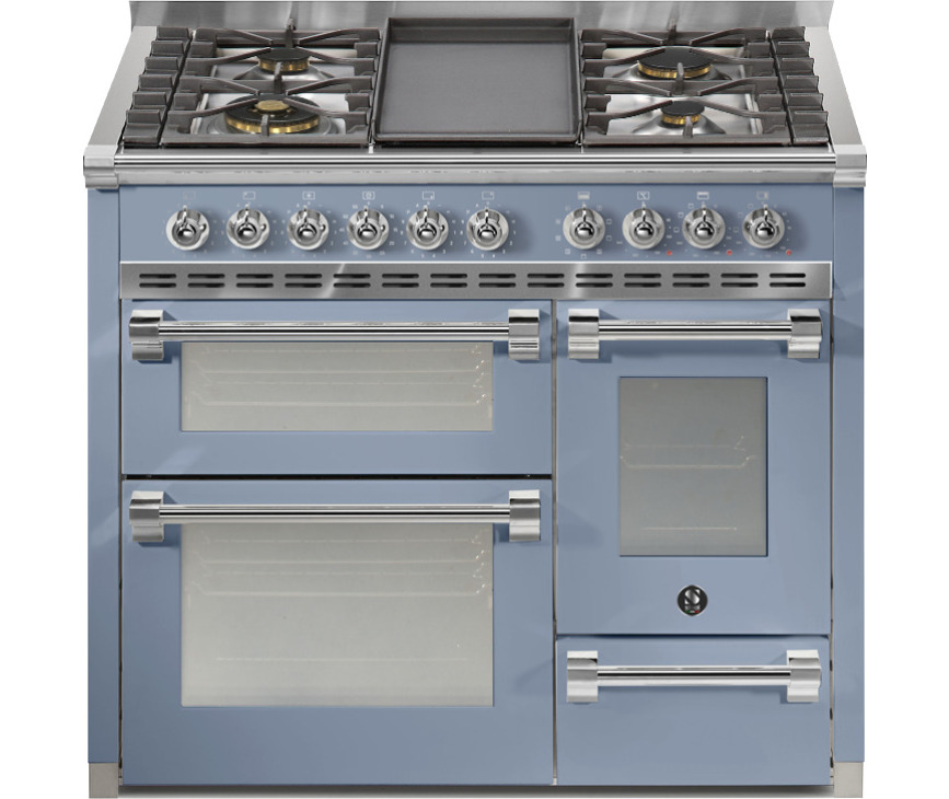 Steel AQ10SFF-4T Ascot gas fornuis - 100 cm - combi-stoomoven