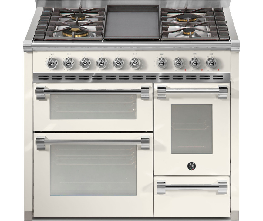 Steel AQ10SFF-4T Ascot gas fornuis - 100 cm - combi-stoomoven