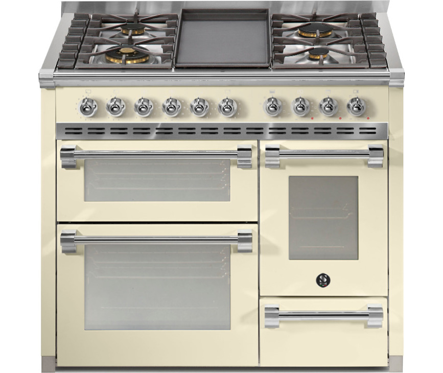 Steel AQ10SFF-4T Ascot gas fornuis - 100 cm - combi-stoomoven