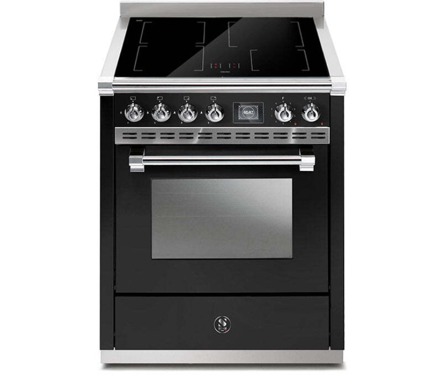 Steel AQ7S-4I Ascot inductie fornuis met combi-stoomoven - 70 cm breed