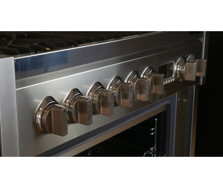 Steel G9F-4M Genesi fornuis - 90 cm. breed
