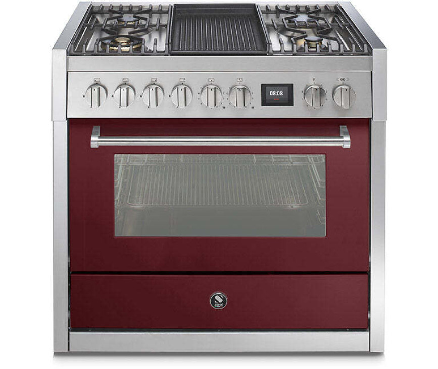Steel GQ9S-4B fornuis met combi stoomoven - Genesi