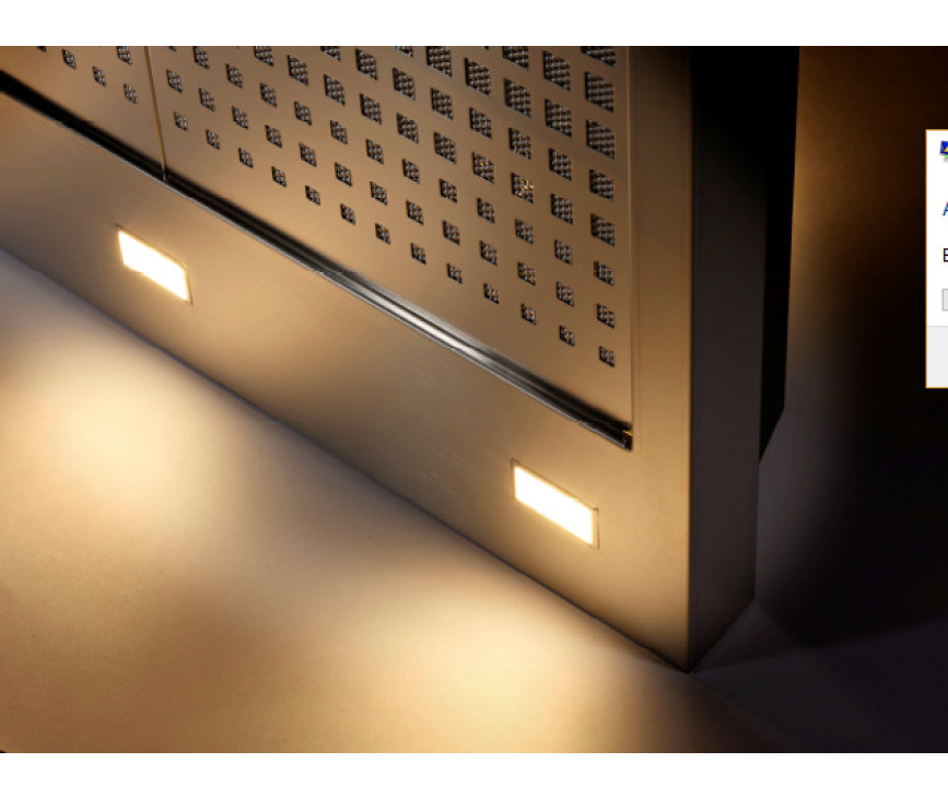 De Steel Oxford XK100 is voorzien van heldere en zuinige LED verlichting