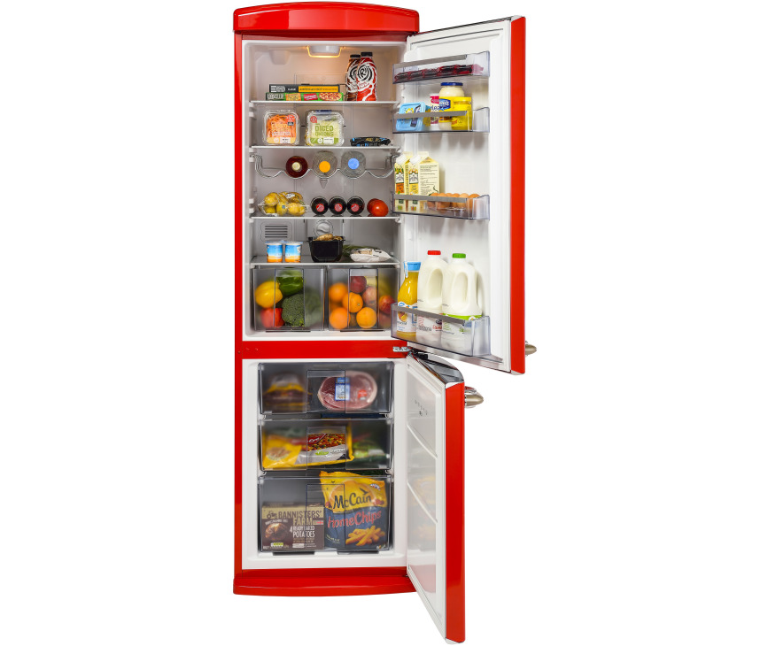 Stoves Breeze 190 Rood koelkast