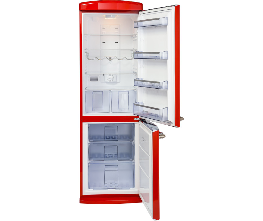 Stoves Breeze 190 Rood koelkast