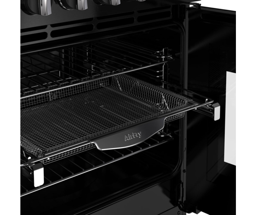 Stoves Richmond 100 DF gas fornuis - zwart - 100 cm. breed