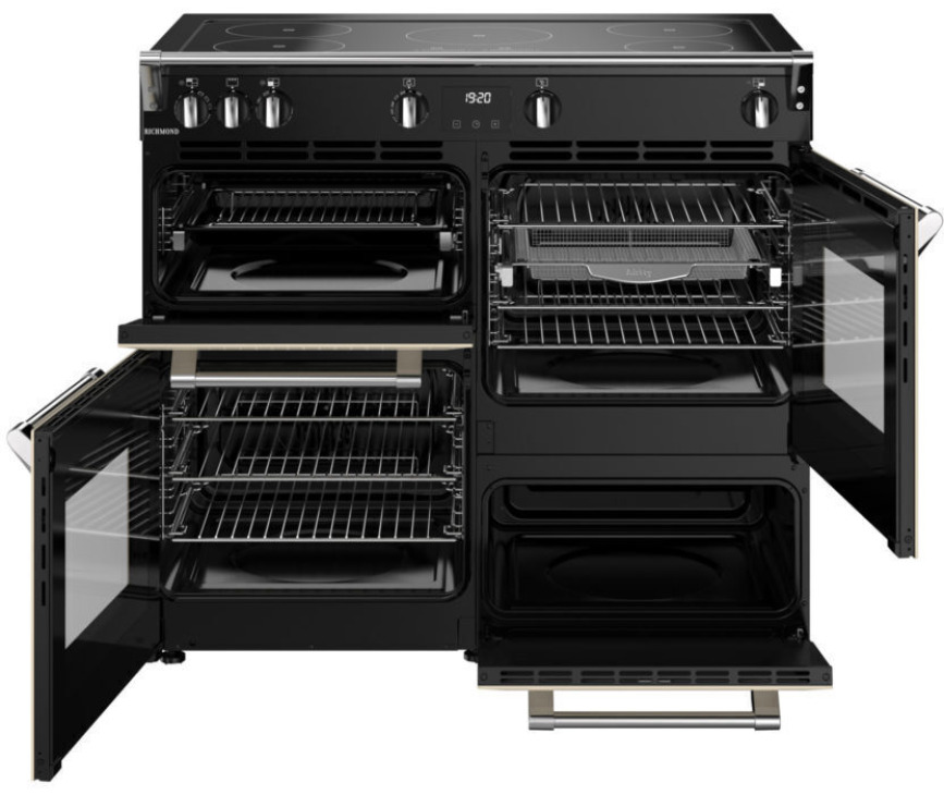 Stoves Richmond 100 Ei TCH inductie fornuis - creme - 100 cm breed