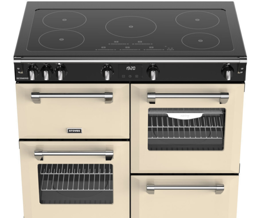 Stoves Richmond 100 Ei TCH inductie fornuis - creme - 100 cm breed